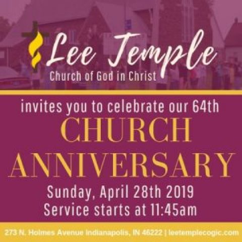 64th Church Anniversary