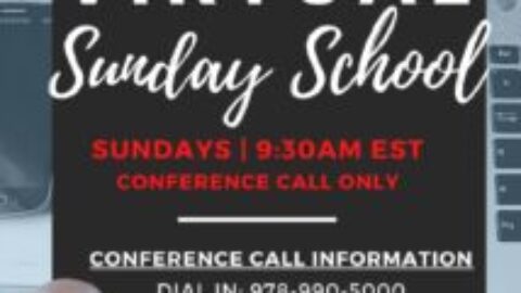 Sunday School Conference Call